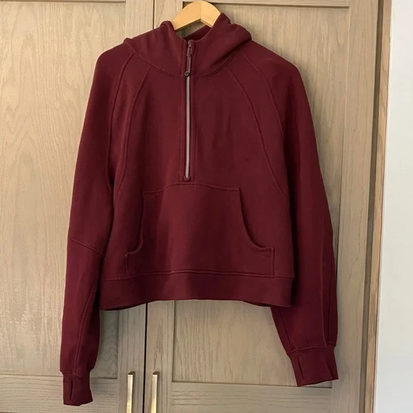 lululemon FLAWED Oversized 1/2 Zip Hoodie Size XL/XXL - Picture 1 of 10